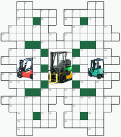 Кроссворд №131: АВТОКАР
. Сетка кроссворда: 15х17
