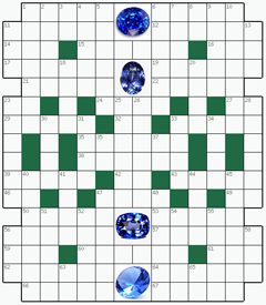Кроссворд №166: САПФИР
. Сетка кроссворда: 14х16
