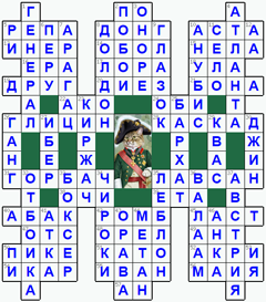 ответы на кроссворд