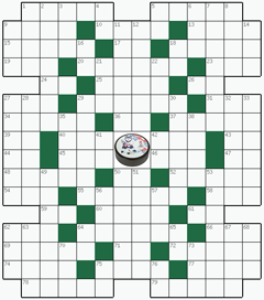 Кроссворд №180: ШАЙБА
. Сетка кроссворда: 14х16
