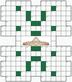 Кроссворд №181: ДИАДЕМА
. Сетка кроссворда: 14х16
