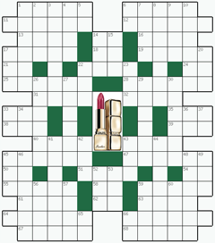 Кроссворд №242: ПОМАДА
. Сетка кроссворда: 14х16
