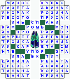 ответы на кроссворд
