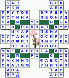 ответы на кроссворд