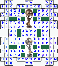 ответы на кроссворд