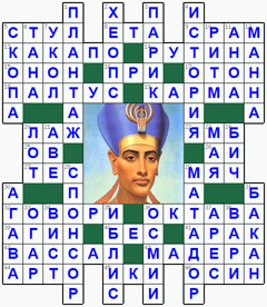 ответы на кроссворд