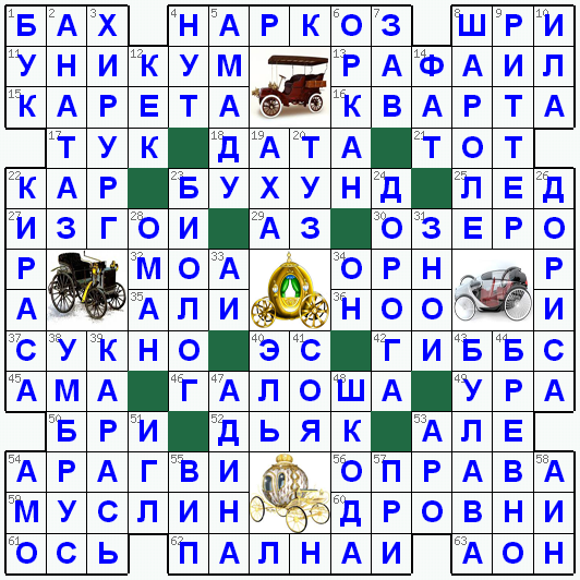 Распечатать кроссворд