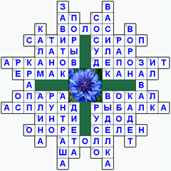 ответы на кроссворд
