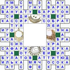 ответы на кроссворд