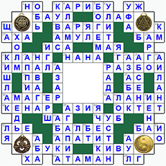 ответы на кроссворд