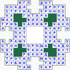 ответы на кроссворд