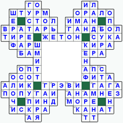 ответы на кроссворд