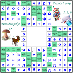 ответы на сканворд