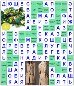 ответы на сканворд