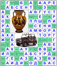 ответы на сканворд