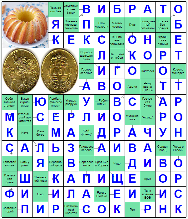 Распечатать сканворд