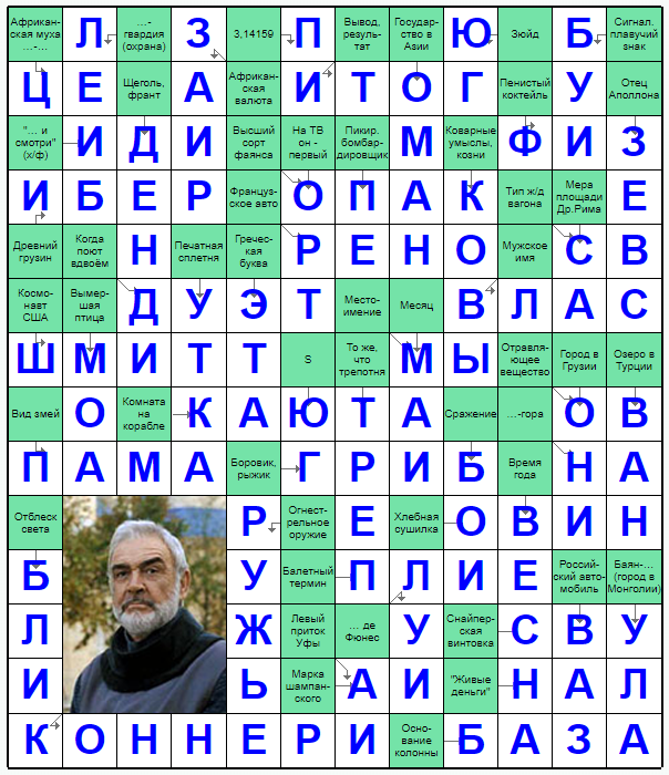 Распечатать сканворд