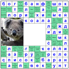 ответы на сканворд