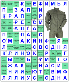 ответы на сканворд
