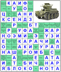 ответы на сканворд